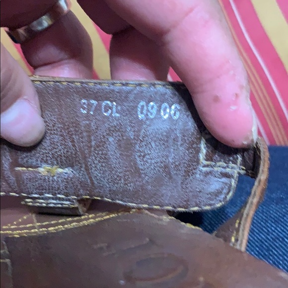 Brown Quilt Leather Christian Dior Sandals - Picture 5 of 5